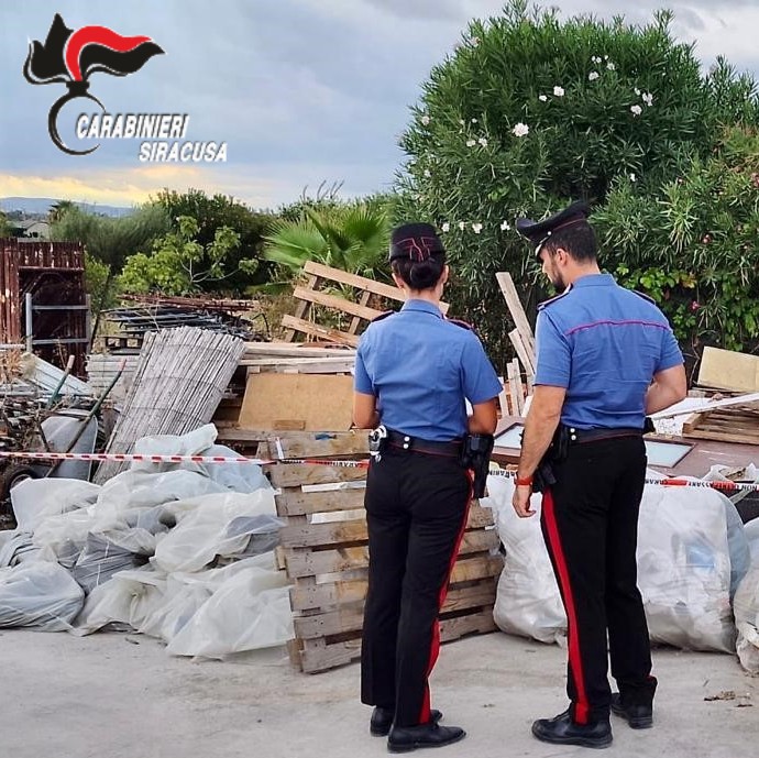 Augusta, contrasto al degrado ambientale: 50enne denunciato per attività di gestione rifiuti non autorizzata 1 Augusta
