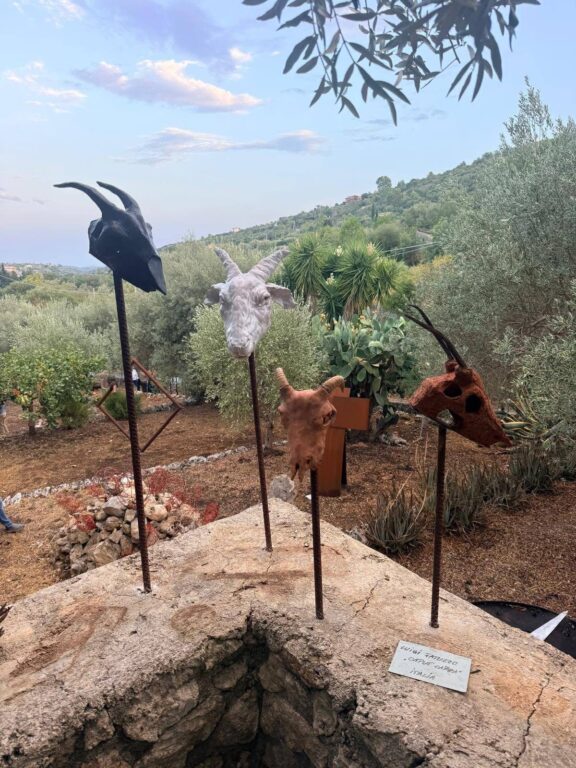 Canicattini Bagni, l'opera di Luigi Fatuzzo al Parco Sculture "Giardino Bianco" 1 Canicattini Bagni