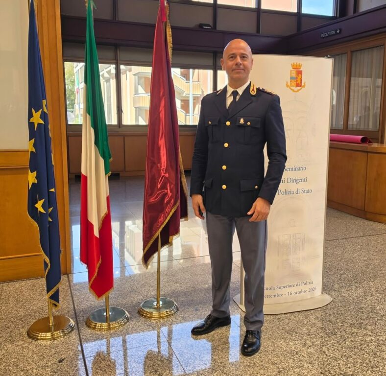 Siracusa ,cambio al vertice della Divisione Amministrativa e Sociale della Questura: Paolo Arena assume l’incarico di Dirigente 1 Siracusa